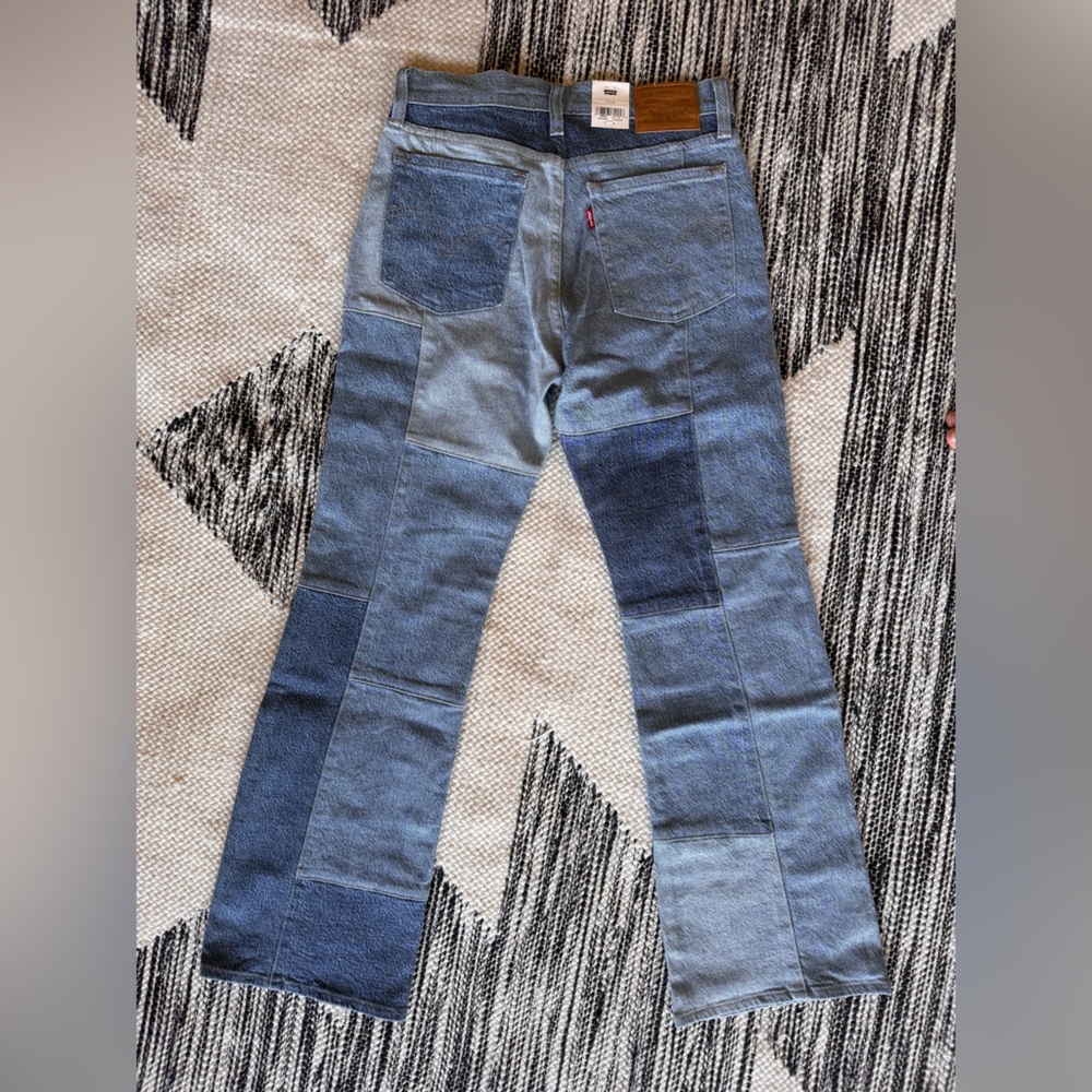 Levi’s Patchwork Wedgie Bootcut Jeans - Picture 7 of 10